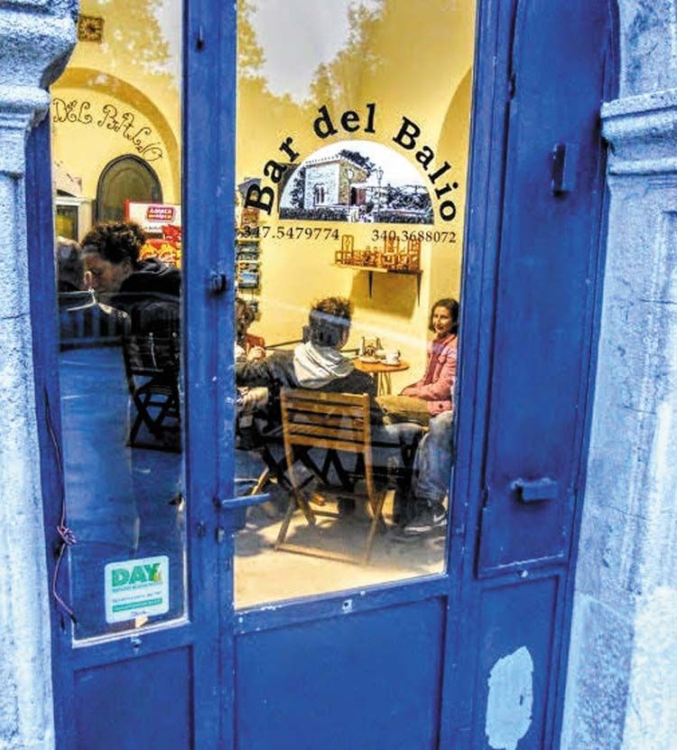 The bar a typical italian institution
