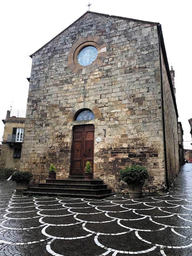 The Church of Bibbona in Tuscany