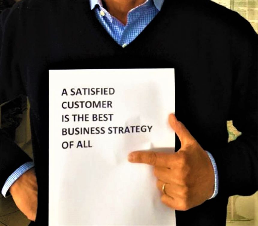 A satisfied customer...