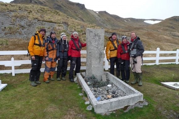 LA TOMBA DI SIR ERNEST SHACKLETON 
