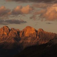 Gruppo del Catinaccio da Passo Oclini