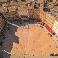 SIENA PIAZZA CAMPO  ITALY