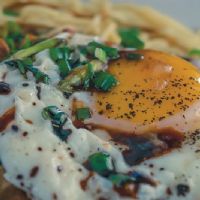 COOKING EGGS IN LOMBARDY