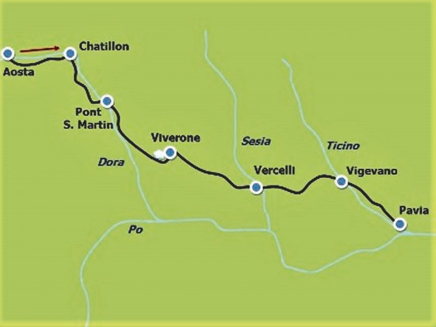 PILGRIMTOUR MAP