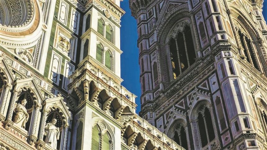Florence: The baptistery of San Giovanni Battista