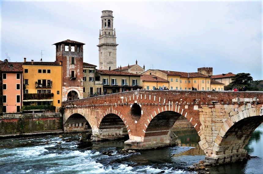 Verona-Ponte Pietra bridge