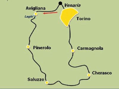 CASTLES AND PARKS IN PIEDMONT BY BIKE / 8 days