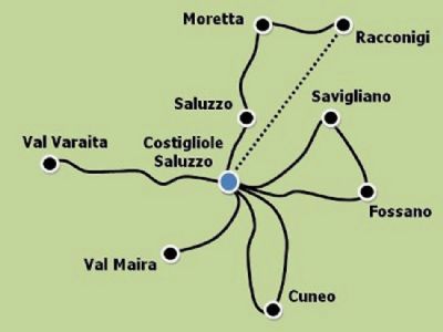 THE FASCINATING MARCHESATO OF SALUZZO-DE LUXE-BY BIKE / 8 days