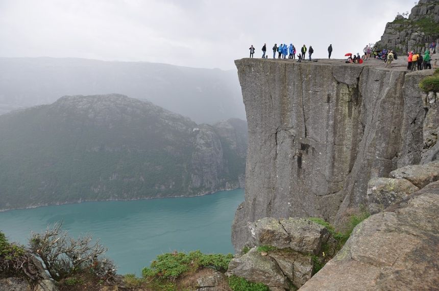 LYSEFJORD in NORVEGIA O PULPITO