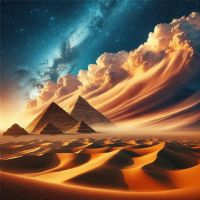 Giza, le tre famose piramidi