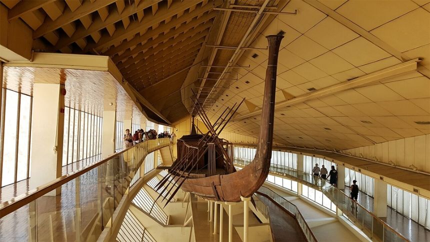 La barca solare di Cheope